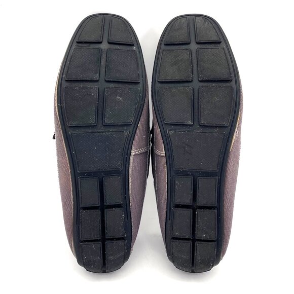 Levis Comfort Canvas Loafers Mens Size 9.5 Gray Textile Upper Casual Style Boat - Picture 8 of 16
